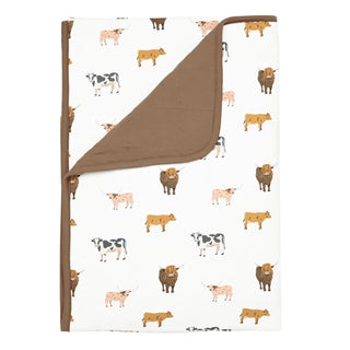 moo toddler blanket