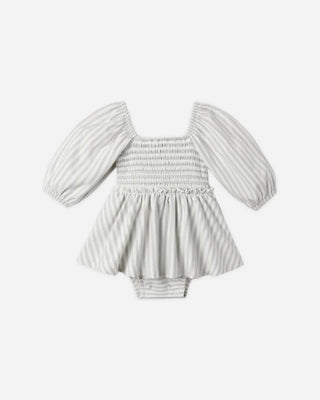 Lainey Romper Cloud Stripe - Lindsey Paige
