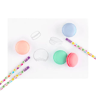 Le Macaron Patisserie Scented Eraser - Set of 5 - Lindsey Paige