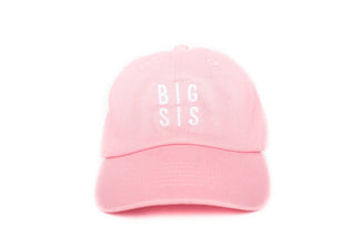 Light Pink Big Sis Hat: Toddler (1Y - 4Y) - Lindsey Paige