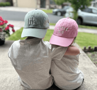 Light Pink Little Sis Hat: Toddler (1Y - 4Y) - Lindsey Paige