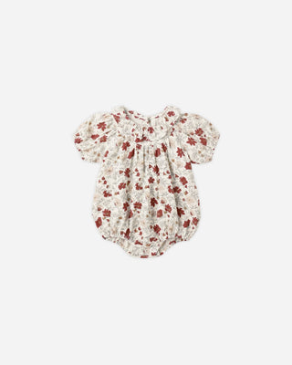 Lula Romper || Holiday Floral - Lindsey Paige