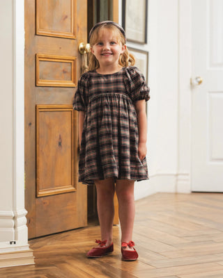 Luna Dress Tartan - Lindsey Paige