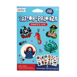 Mini Temporary Tattoos - Pirate's Life - Lindsey Paige