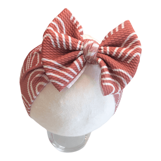 Minimal Rainbow Headwrap Baby Bow - Lindsey Paige