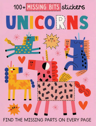 Missing Bits Stickers: Unicorns - Lindsey Paige