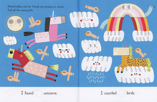 Missing Bits Stickers: Unicorns - Lindsey Paige