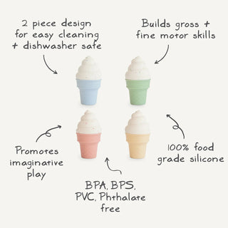 Mix and Match Ice Cream Toy - Lindsey Paige