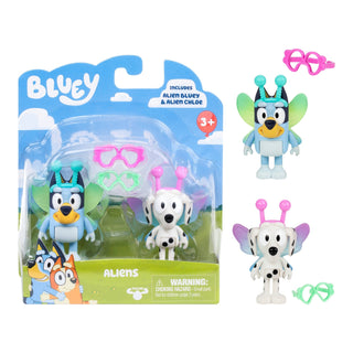 Moose Toys Bluey Figure 2 - Pack Bluey & Bandit - Lindsey Paige