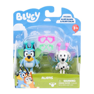 Moose Toys Bluey Figure 2 - Pack Bluey & Bandit - Lindsey Paige