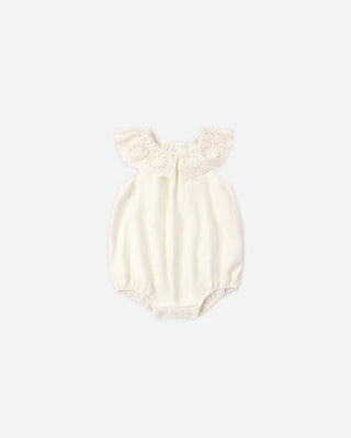 Myla Romper || Ivory - Lindsey Paige