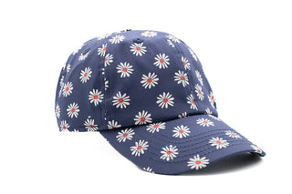 Navy Daisy Does It Baseball Hat: No Letter / Toddler (1Y - 4Y) - Lindsey Paige