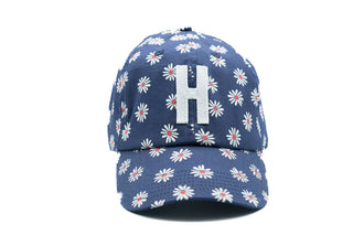 Navy Daisy Does It Baseball Hat: No Letter / Toddler (1Y - 4Y) - Lindsey Paige
