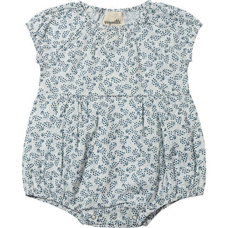 Celeste Bubble Navy Sprig - Lindsey Paige