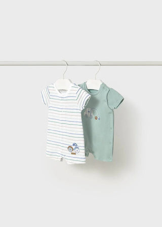 Mayoral Short Sleeved Romper - Lindsey Paige