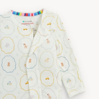 NURSERY MAGIC CREAM MODAL FOOTIE - Lindsey Paige