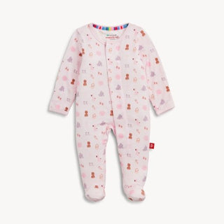 NURSERY NOSTALGIA PINK MODAL FOOTIE - Lindsey Paige