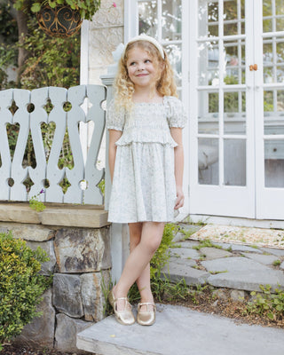 Olivia Dress | Sky Floral - Lindsey Paige