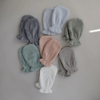 Organic Cotton Baby Bath Mitt 2 - pack - Lindsey Paige