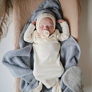 Organic Cotton Baby Hooded Towel - Lindsey Paige