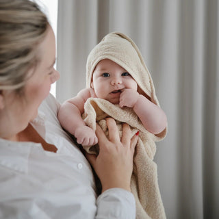 Organic Cotton Baby Hooded Towel - Lindsey Paige