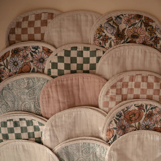 Organic Cotton Muslin Burp Cloth 2 - Pack - Lindsey Paige