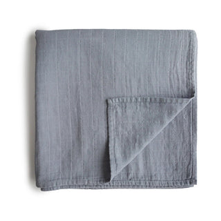 Organic Cotton Muslin Swaddle Blanket - Lindsey Paige