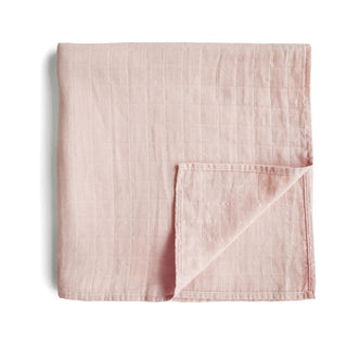 Organic Cotton Muslin Swaddle Blanket - Lindsey Paige