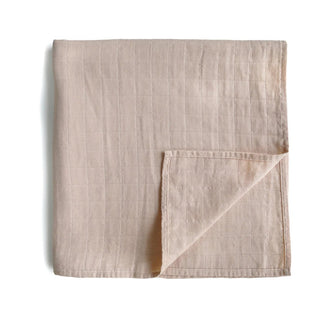 Organic Cotton Muslin Swaddle Blanket - Lindsey Paige