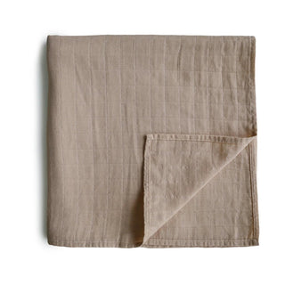 Organic Cotton Muslin Swaddle Blanket - Lindsey Paige