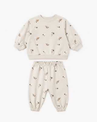 Oversized Crew Sweatshirt & Pant Set | Space - Lindsey Paige