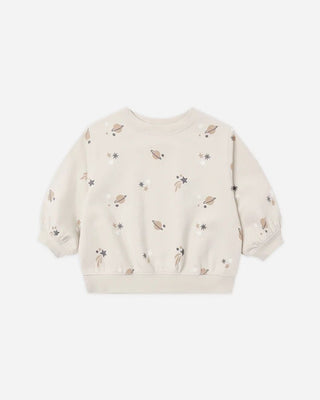 Oversized Crew Sweatshirt & Pant Set | Space - Lindsey Paige