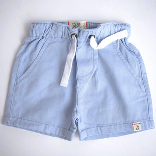 HUGO Pale Blue Twill Boys Shorts - Lindsey Paige