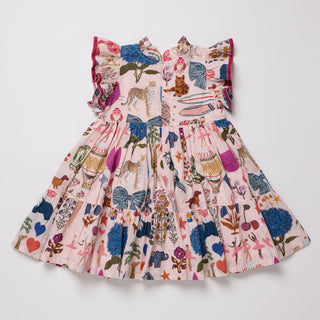 Pink Chicken Jennifer Dress – 20th Anniversary Print - Lindsey Paige