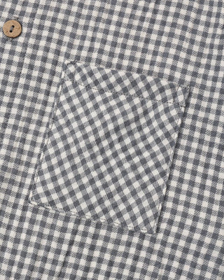 Pocketed Woven Jumpsuit Midnight Gingham - Lindsey Paige