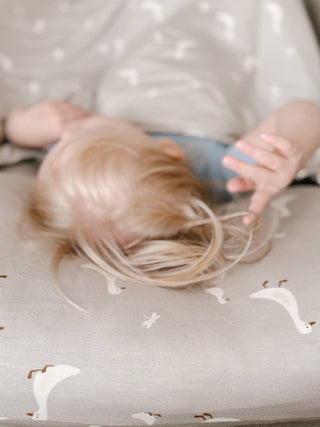 Premium Toddler Nap Mat – Tutu Goose | Extra - Thick Daycare & Preschool Sleeping Bag - Lindsey Paige