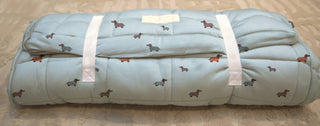 Premium Toddler Nap Mat – Woof Edition | Extra - Thick Daycare & Preschool Sleeping Bag - Lindsey Paige