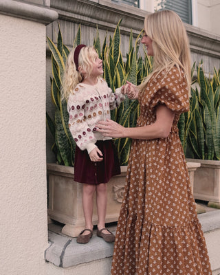 floral cardigan video
