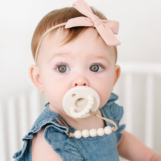 Quinn Cutie Clip (Pacifier Clip): Blue - Lindsey Paige