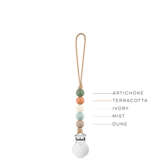 Quinn Cutie Clip (Pacifier Clip): Blue - Lindsey Paige