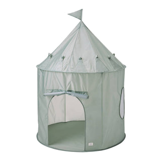 Recycled Fabric Play Tent Castle - Solid Colors: Blue - Lindsey Paige