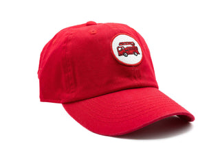 Red Firetruck Hat: Toddler (1Y - 4Y) - Lindsey Paige