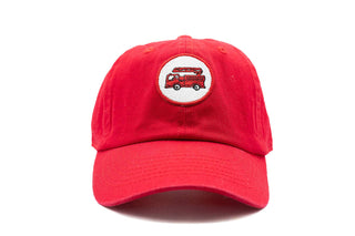 Red Firetruck Hat: Toddler (1Y - 4Y) - Lindsey Paige