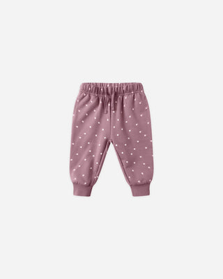 Relaxed Fleece Sweatpant || Polka Dot - Lindsey Paige