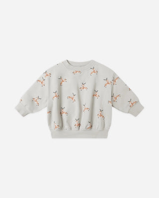 Relaxed Fleece Sweatshirt || Reindeer - Lindsey Paige