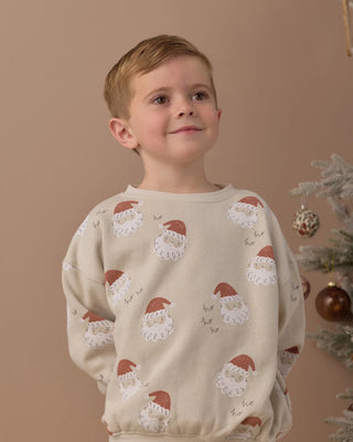 Relaxed Sweatshirt Santa - Lindsey Paige