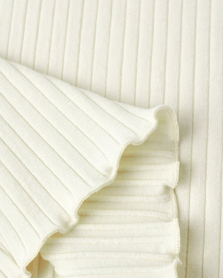 Ribbed Long Sleeve || Ivory - Lindsey Paige
