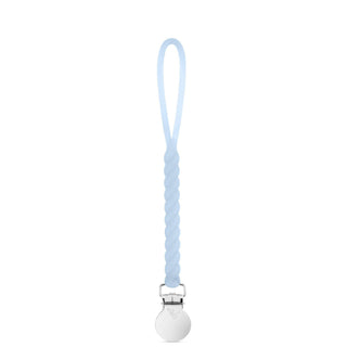 Roper Cutie Clip (Pacifier Clip): Blue Clear - Lindsey Paige