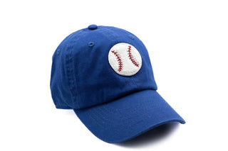 Royal Blue Hat + Terry Baseball: Toddler (1Y - 4Y) - Lindsey Paige