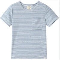 Royal Speckle Stripe Tee - Lindsey Paige